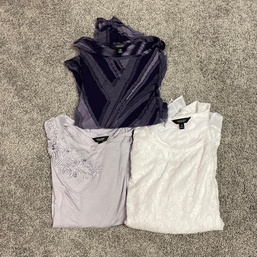 Women’s Simply Vera Wang tops